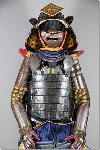 Samurai armor, at the Morikami.