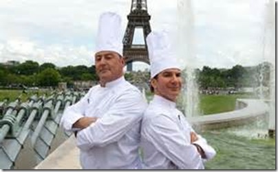 Jean Reno and Michaël Youn in “Le Chef.”