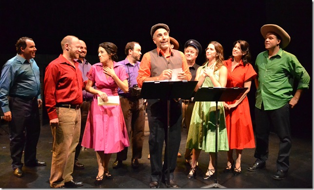 William Michals (center) and the cast of The Most Happy Fella. (Photo by Samantha Mighdoll)