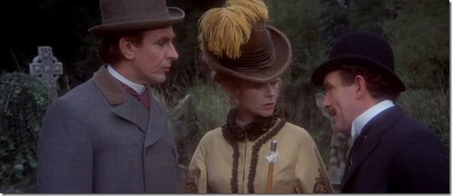 Robert Stephens, Geneviève Page and Colin Blakely in “The Private Life of Sherlock Holmes.” (1970)