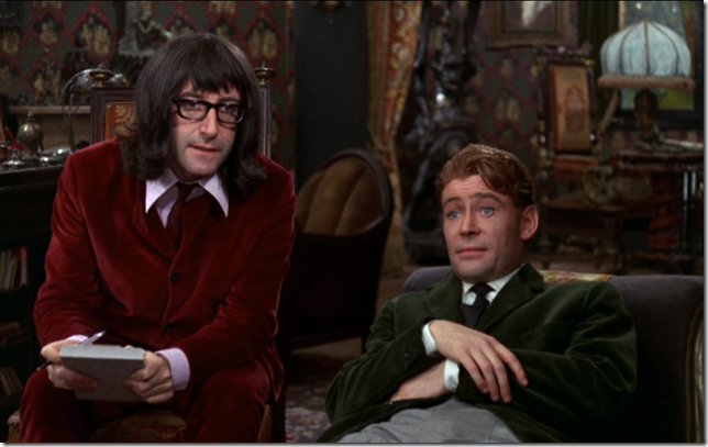 Peter Sellers and Peter O’Toole in “What’s New, Pussycat?” (1965)