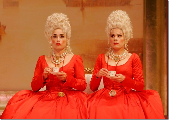 Rinat Shaham and Ana Maria Martinez in Florida Grand Opera's 2007 production of 