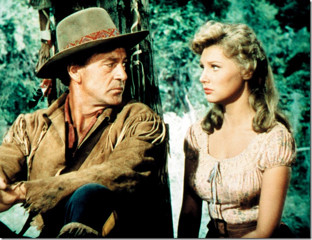 Gary Cooper and Mari Aldon in “Distant Drums.” (1951)