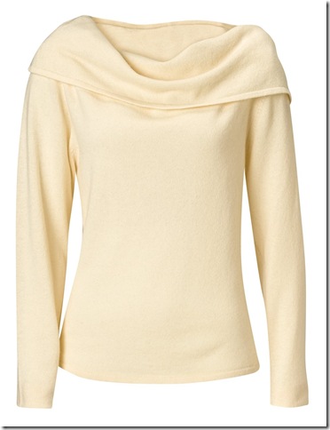 The 90210 Off-the-Shoulder Cashmere Sweater.