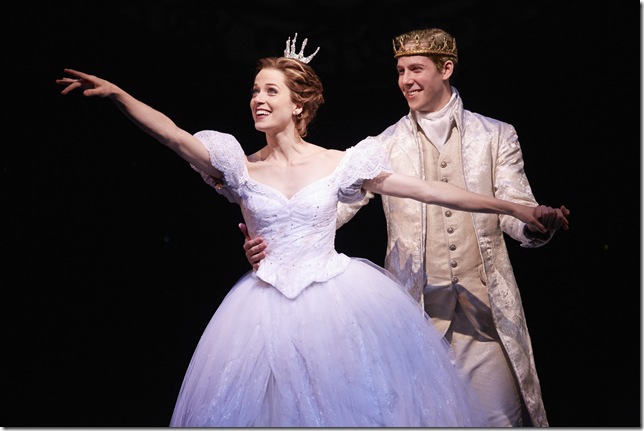 Paige Faure and Andy Jones in “Cinderella.” (Photo by Carol Rosegg)