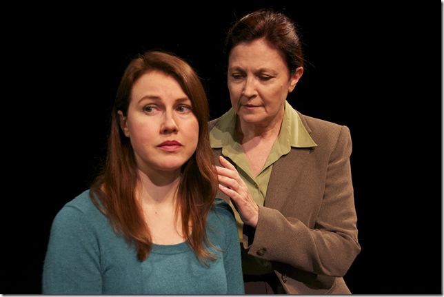 Elizabeth Price and Laura Turnbull in “The How and the Why.” (Photo by Amy Pasquantonio)