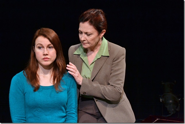 Elizabeth Price and Laura Turnbull in “The How and the Why.” (Photo by Amy Pasquantonio)