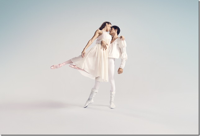 Patricia Delgado and Renan Cerdeiro in Miami City Ballet’s “Romeo and Juliet.” (Photo by Alberto Oviedo)