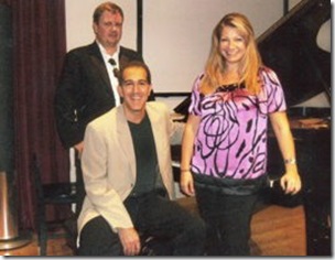 The Cameo Chamber Players, from left: Christopher Glansdorp, Robert Prester, and Dina Kostic.