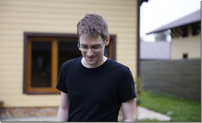 Edward Snowden in 