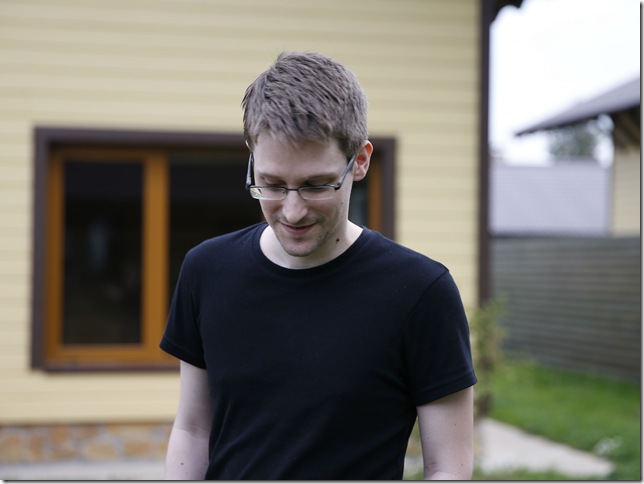 Edward Snowden in “Citizen Four.”