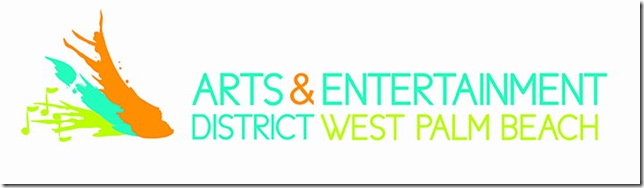 The logo for the Arts and Entertainment District.