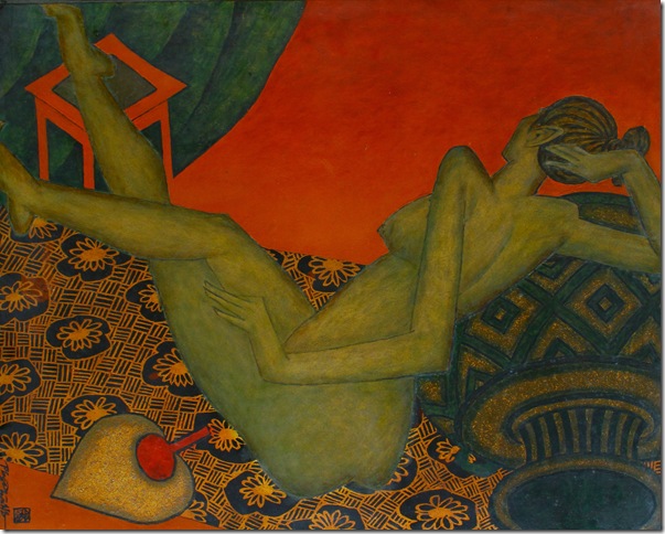 “Nude at Leisure” (2008), by Phung Pham. 