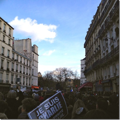 Another scene from the Jan. 11 unity rally. (Photo by Marc Kaadi)