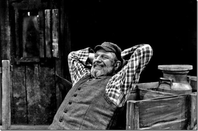 Theodore Bikel as Tevye in “Fiddler on the Roof.”