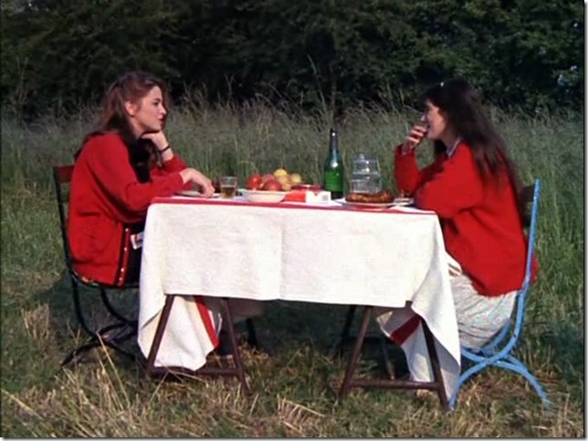 Jessica Forde and Joëlle Miquel in “Four Adventures of Reinette and Mirabelle.” (1987)