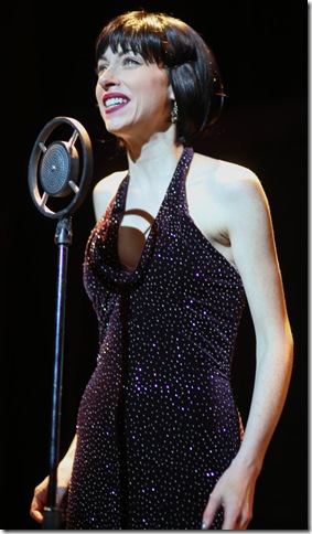 Katherine Amadeo as Sally Bowles in “Cabaret” at the Broward Stage Door Theatre. (Courtesy Broward Stage Door Theatre)
