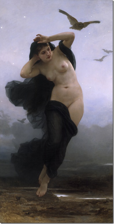 “La Nuit” (1883), by William-Adolphe Bouguereau