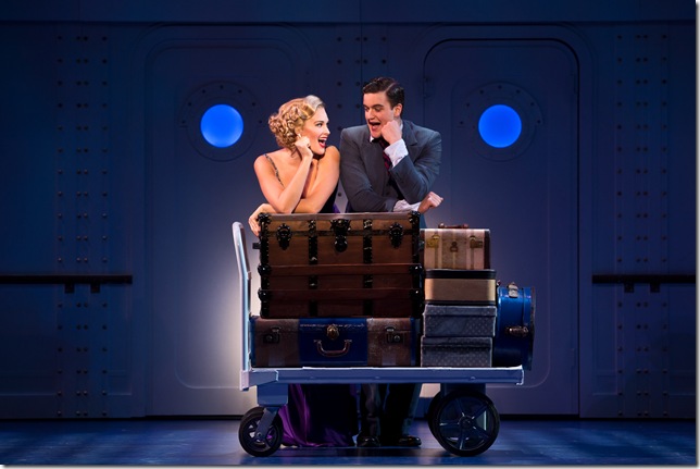 Emma Stratton and Brian Krinsky in “Anything Goes.” (Photo by Jeremy Daniel)