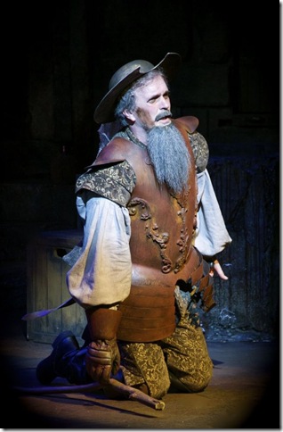 George Dvorsky in “Man of La Mancha.” (Photo by Amy Pasquantonio)