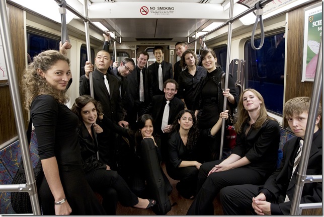Members of A Far Cry Chamber Orchestra. (Photo by Yoon S. Byun)