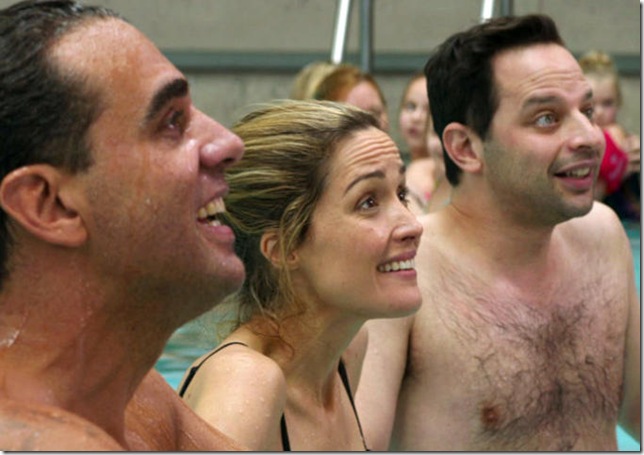 Bobby Cannavale, Rose Byrne and Nick Kroll in “Adult Beginners.”