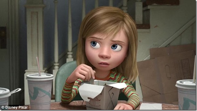 Riley (voiced by Kaitlyn Dias) is the central character of “Inside Out.”