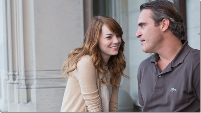 Emma Stone and Joaquin Phoenix in “Irrational Man.” (Photo by Sabrina Lantos / Sony Pictures)