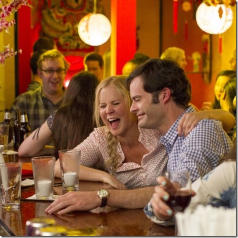 Amy Schumer and Bill Hader in “Trainwreck.”