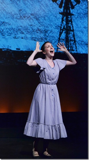 Jessica Hershberg in “110 in the Shade.” (Photo by Geoffrey Churchill)