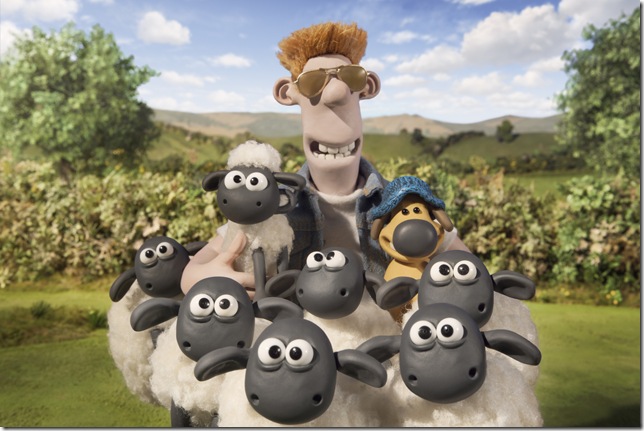 A scene from “Shaun the Sheep: The Movie.”