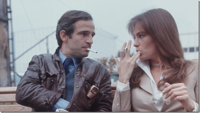 François Truffaut and Jacqueline Bisset in “Day for Night.” (1973)
