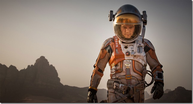 Matt Damon in “The Martian.”
