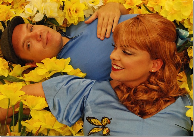 Shane Tanner and Ann Marie Olson in “Big Fish.” (Photo by Patrick Fitzwater)