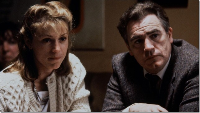 Frances McDormand and Brian Cox in “Hidden Agenda.” (1990)