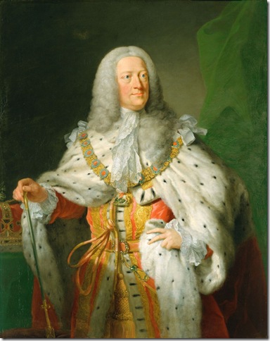 King George II (1683-1760).