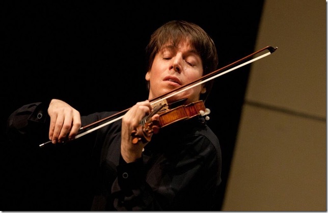 Violinist Joshua Bell. 