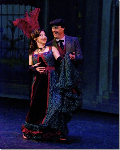 Susan Powell and James Clow in “Hello, Dolly!” (Photo by Amy Pasquantonio)