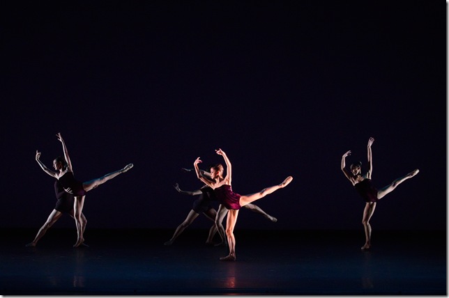 Miami City Ballet dancers in “Viscera.” (Photo by Kyle Froman)