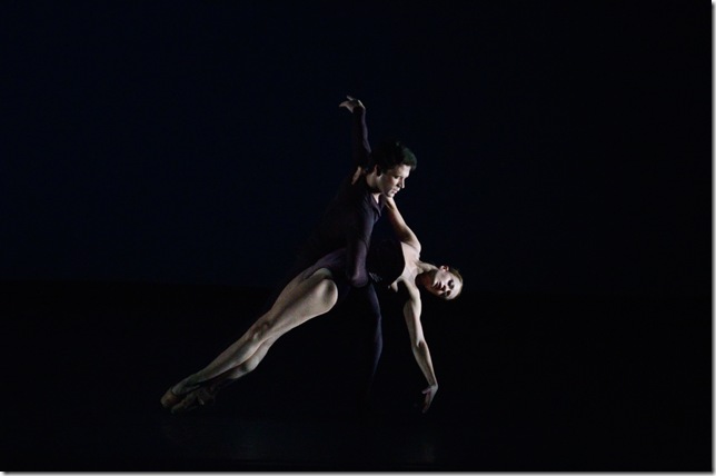 Jennifer Carlynn Kronenberg and Carlos Guerra in “Viscera.” (Photo by Gene Schiavone)
