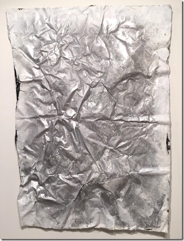 Kim Gordon’s glittery work at 303 Gallery.