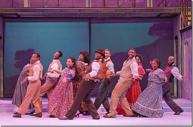 The cast of “Ragtime.” (photo by George Schiavone)