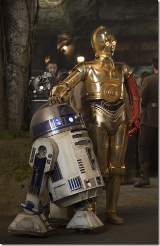 R2D2 and C3PO in 