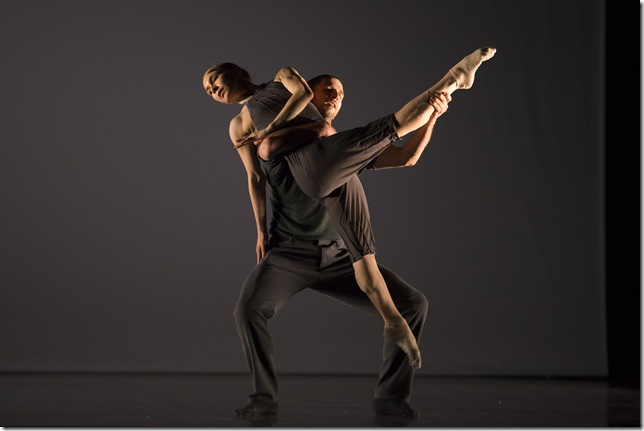 Kellie Epperheimer and Jesse Bechard in “Out of Keeping,” by Penny Saunders. (Photo by Todd Rosenberg)