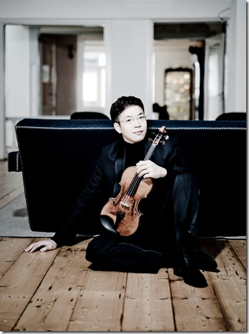 Violinist Paul Huang. (Photo by Marco Borggreve)