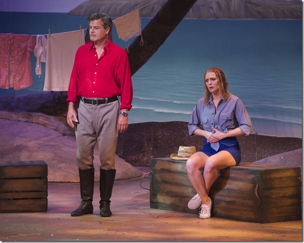Nat Chandler and Adrienne Hick in “South Pacific.” (Photo by Amy Pasquantonio)