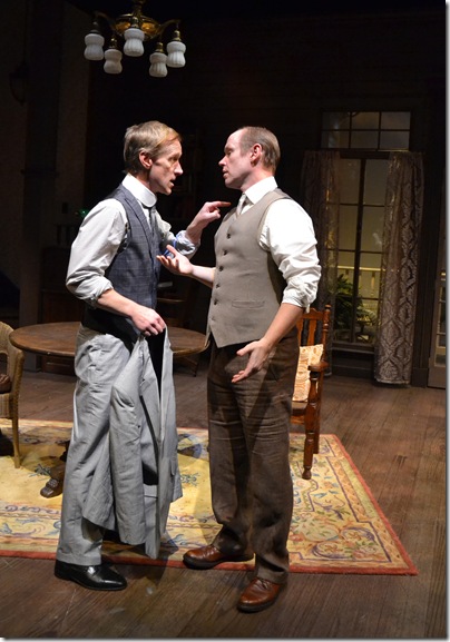 John Leonard Thompson and Michael Stewart Allen in “Long Day’s Journey Into Night.” (Photo by Samantha Mighdoll)