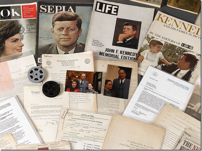 The Jim Garrison files of the John F. Kennedy assassination.