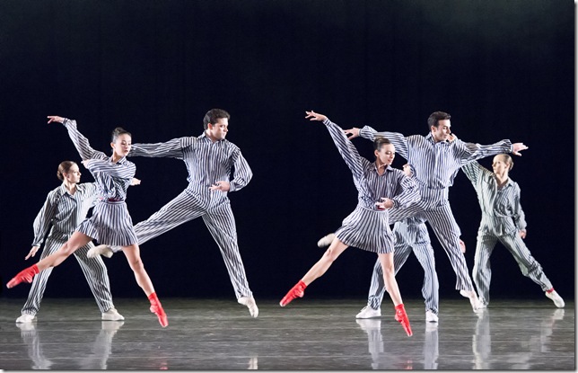 Miami City Ballet dancers in Twyla Tharp’s 