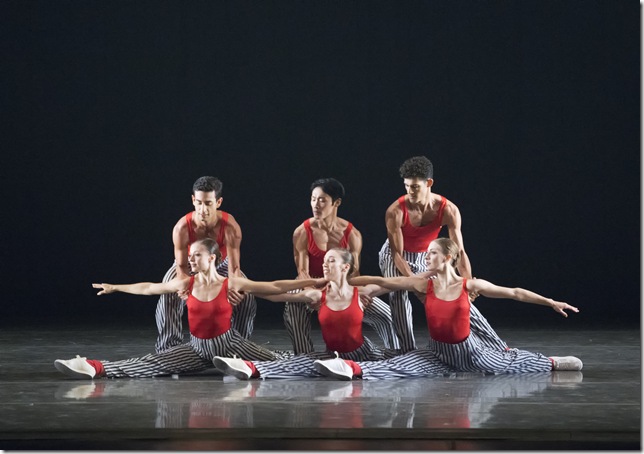 Miami City Ballet dancers in Twyla Tharp’s 